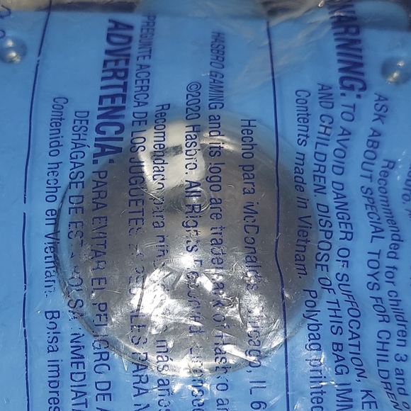 McDonalds Happy Meal Toy Trouble Hasbro Game #5 NEW Car Games Stocking Stuffer - Picture 5 of 5